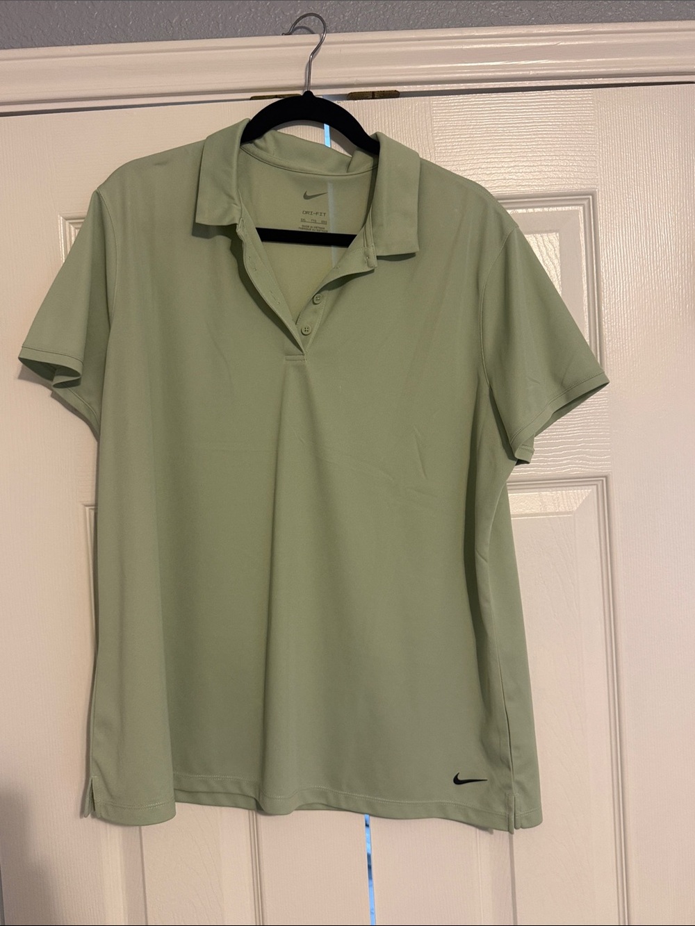 Nike Women's Short Sleeve Polo - Sage Green